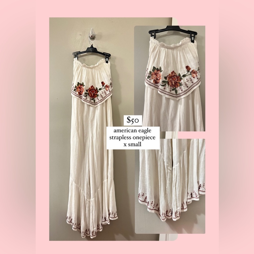 American Eagle floral romper!